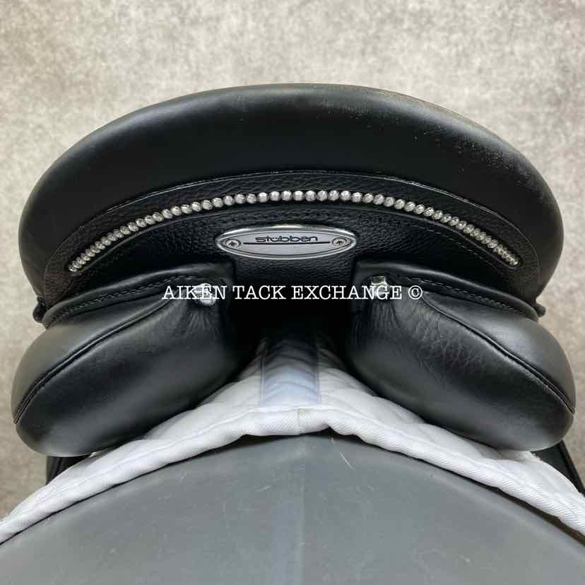 2021 Stubben Aramis Deluxe Dressage Saddle, 19" Seat, 30cm Tree - Medium Wide, Wool Flocked Panels