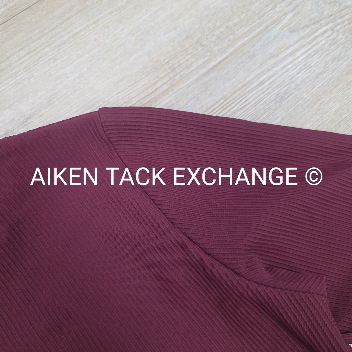 Lauria Garrelli Livigno Ribbed Long Sleeve Top, Size Medium