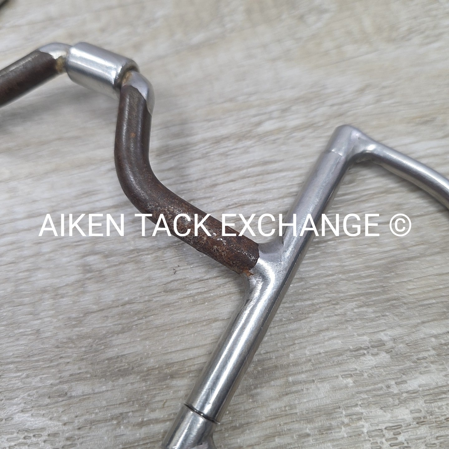 JKS Jay Shuttleworth D Ring Sweet Iron High Port Comfort Mouth Bit 5.25"