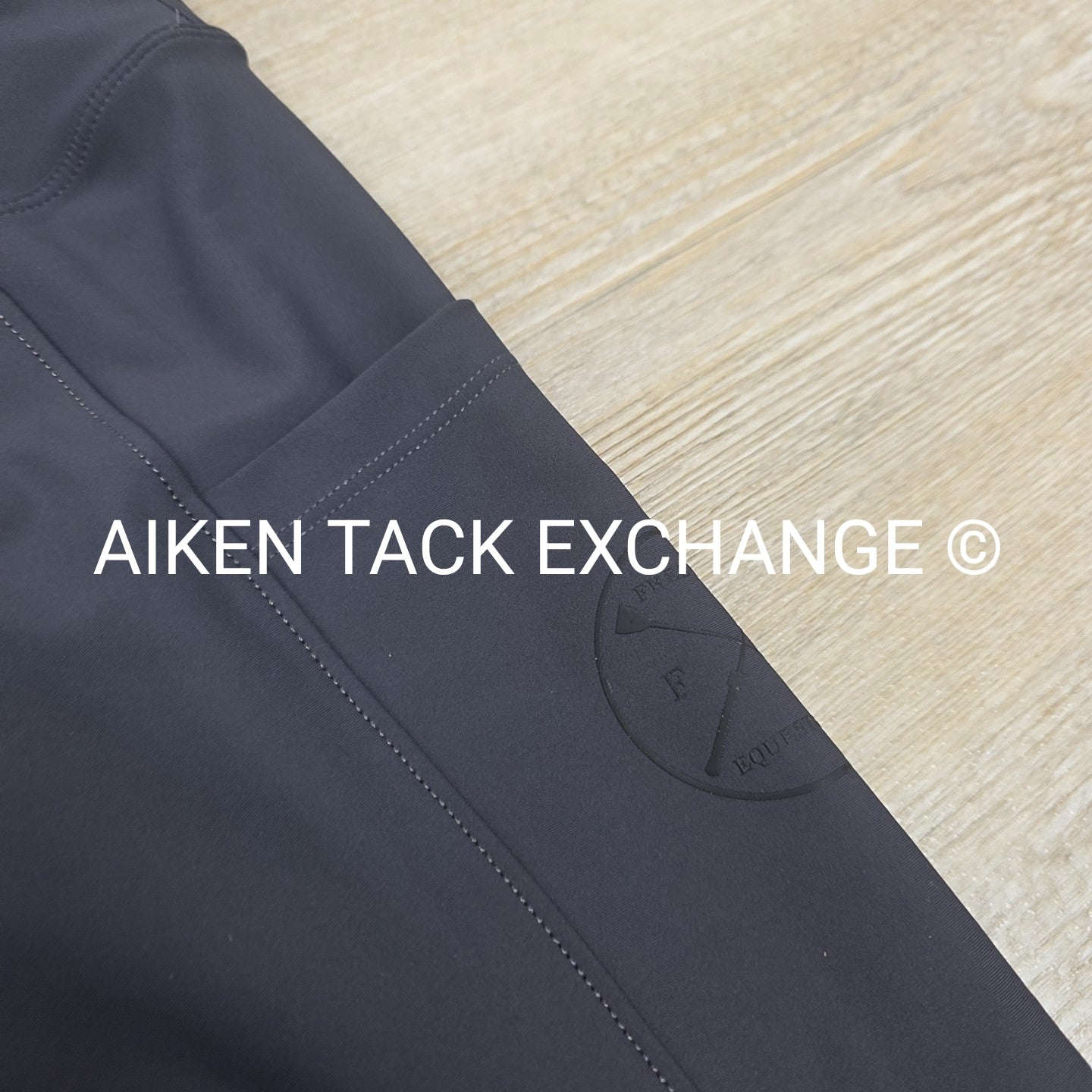 Free Ride Equestrian Silicone Grip Full Seat Pull On Tights, Women's Medium