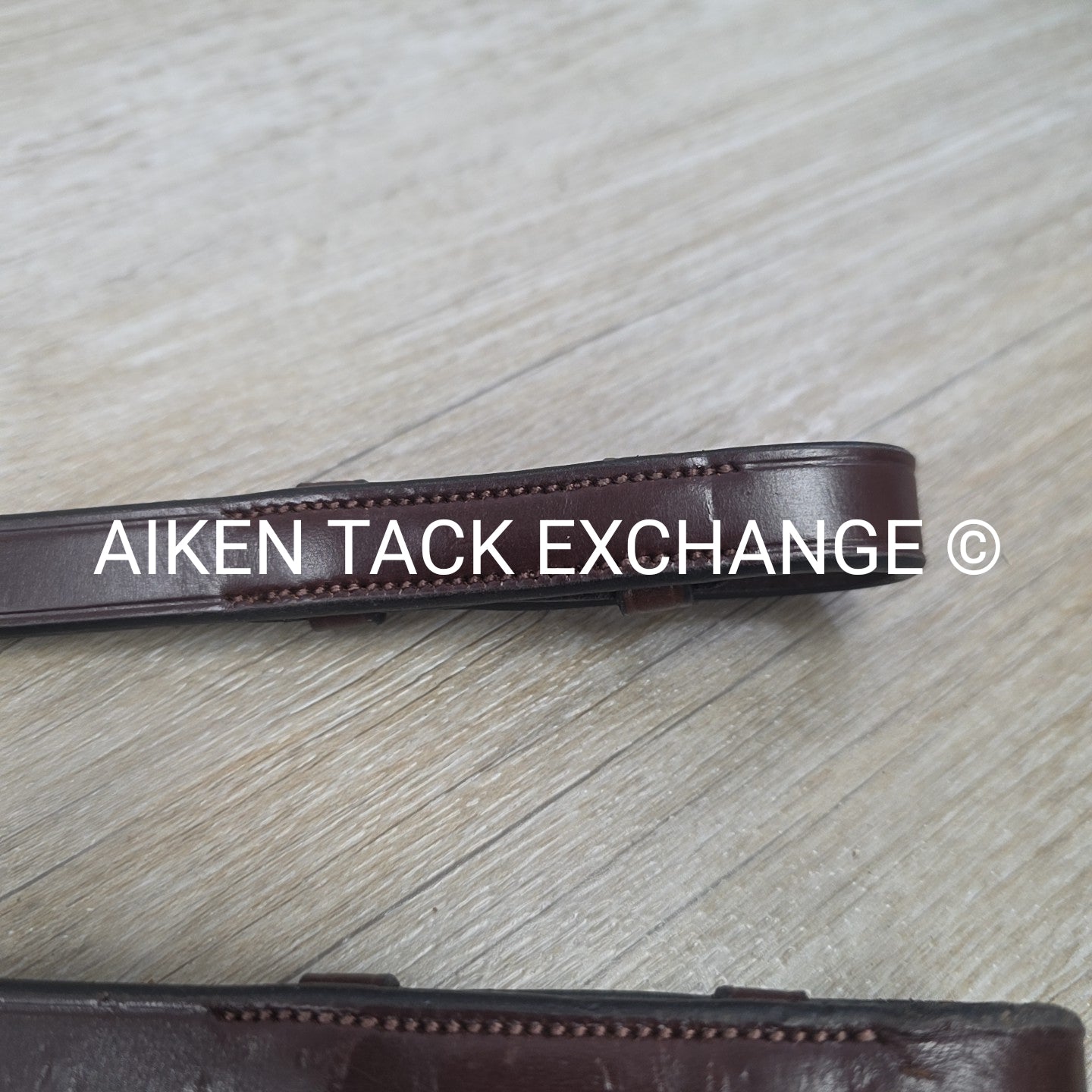 KL Select Red Barn Rubber Grip Reins, Brown, Size Full