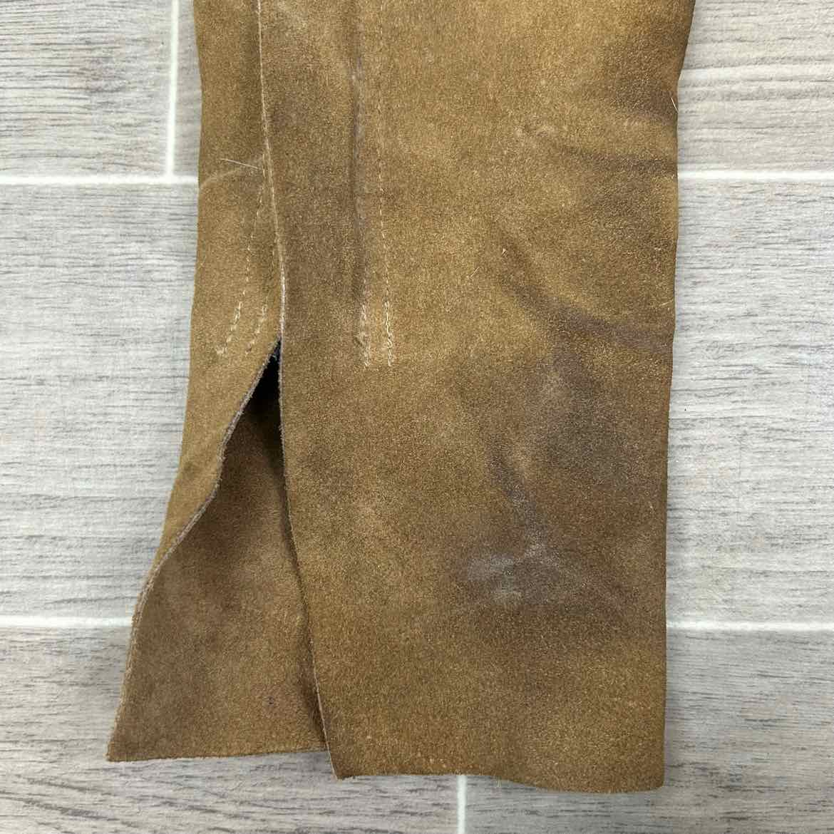 Barnstable Riding Suede Full Chaps, Size Small Slim Calf