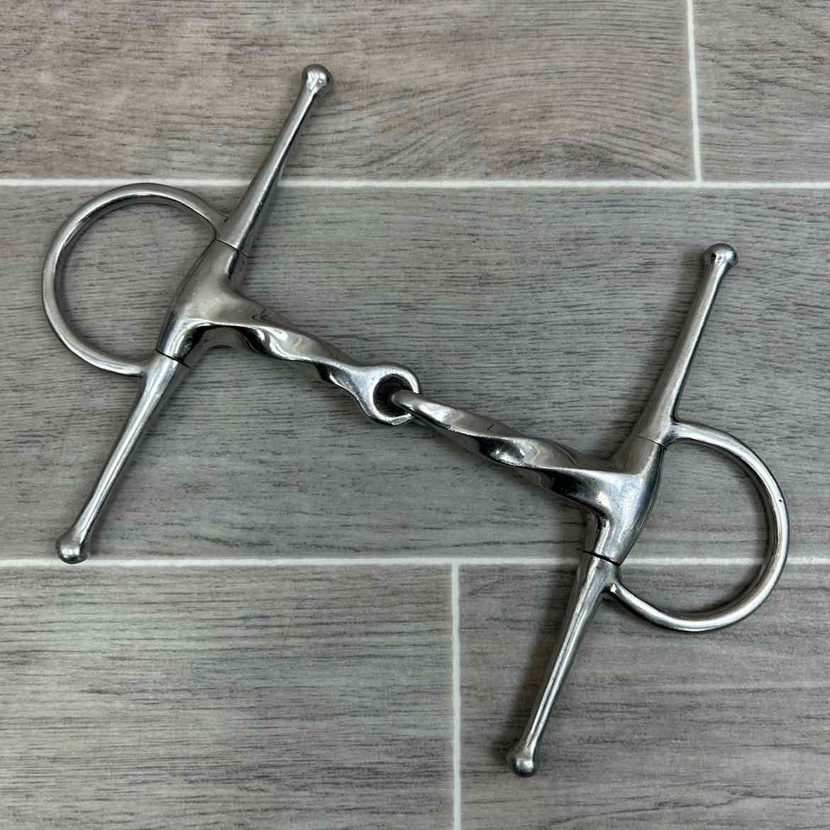 Single Joint Slow Twist Full Cheek Bit 5"
