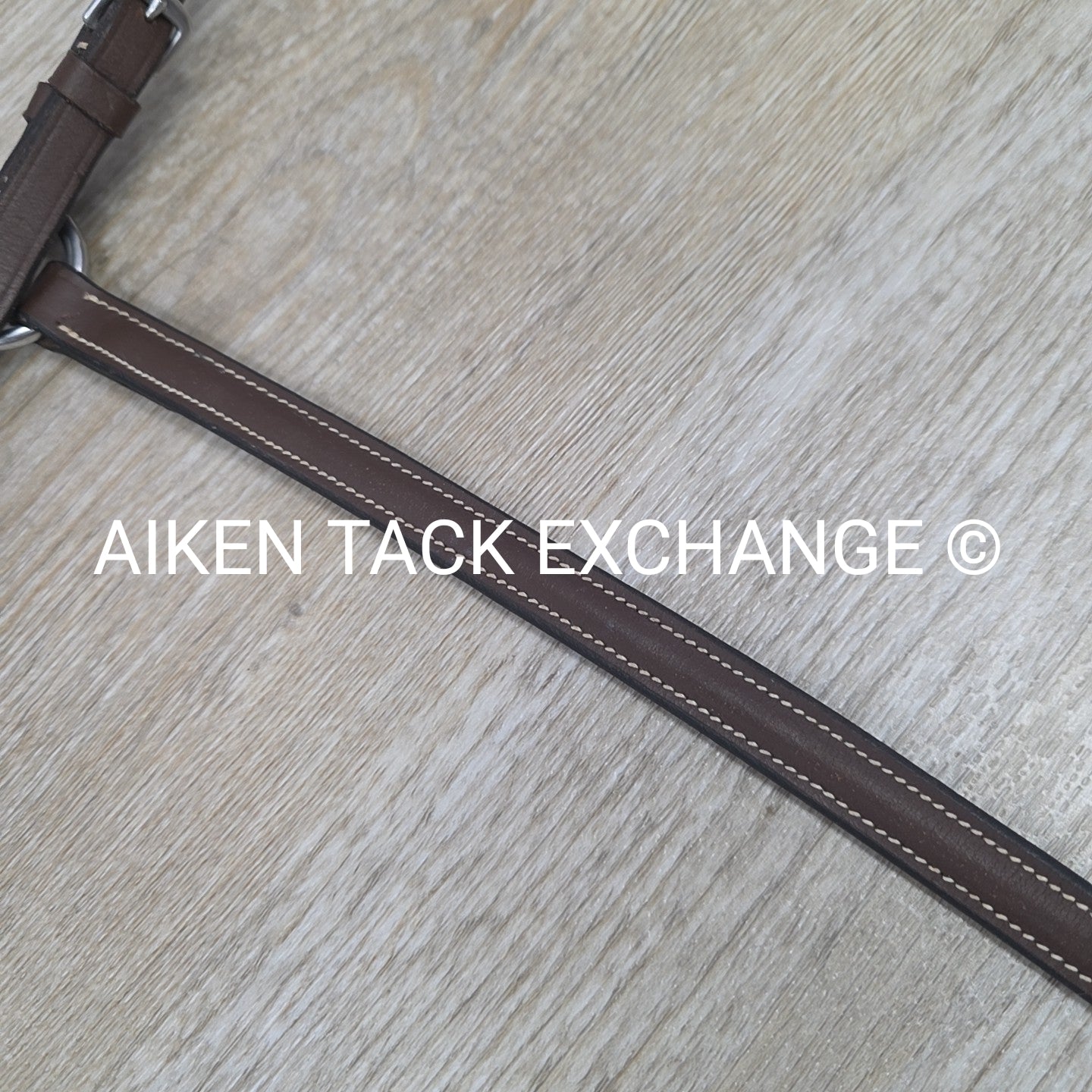 Fancy Stitched Breastplate, Brown, Size Full