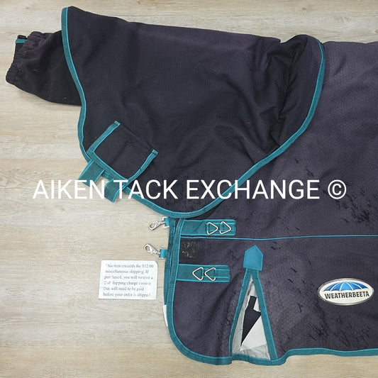 Weatherbeeta Freestyle Detach-A-Neck Medium Weight Turnout Blanket, 81"
