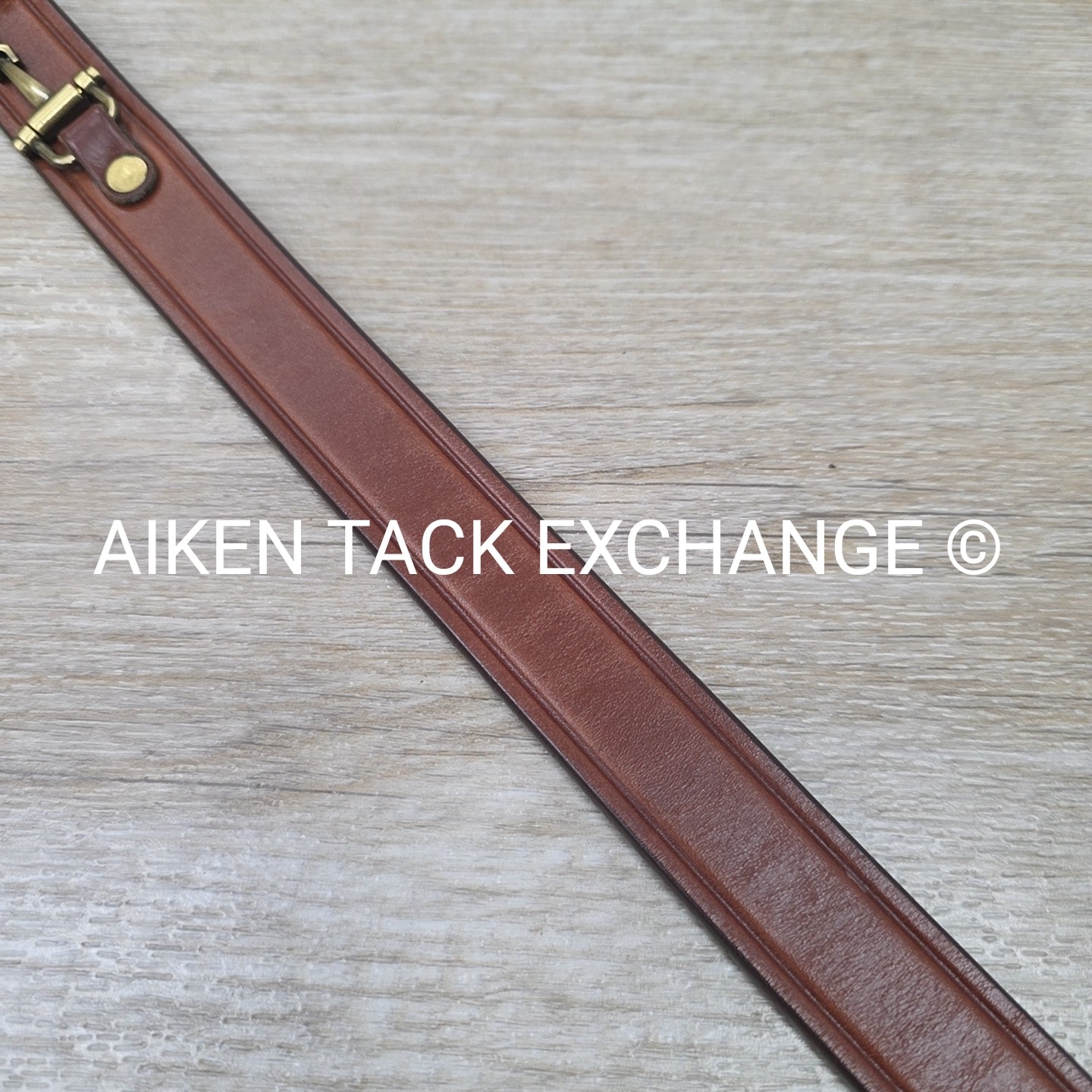 Tory Leather Snaffle Bit Belt, Brown, 26