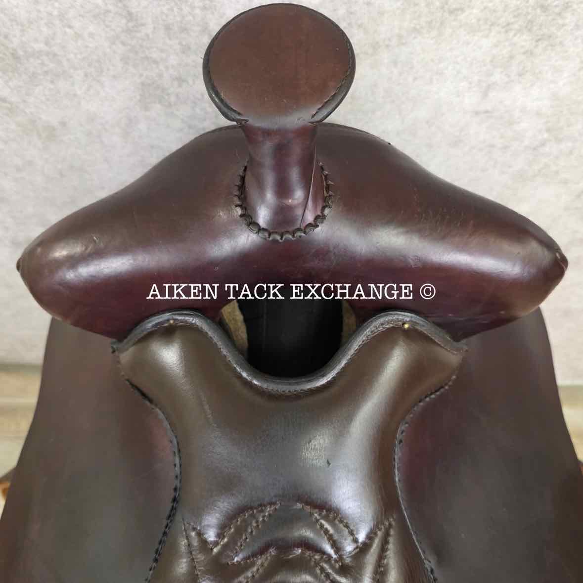 2008 Tucker 260 High Plains Western Saddle, 16.5" Seat, Medium Tree - Semi QH Bars