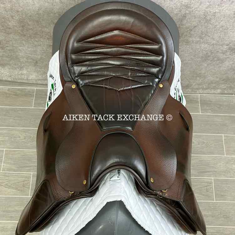 **SOLD** Crosby Marathon All Purpose Endurance Saddle, 17" Seat, Medium Tree, Wool Flocked Panels