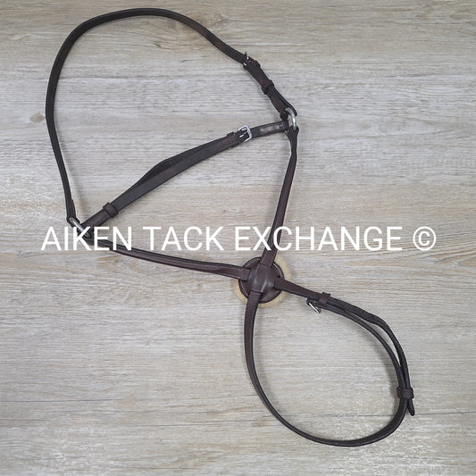 Plain Raised Figure 8 Noseband, Brown, Size Full