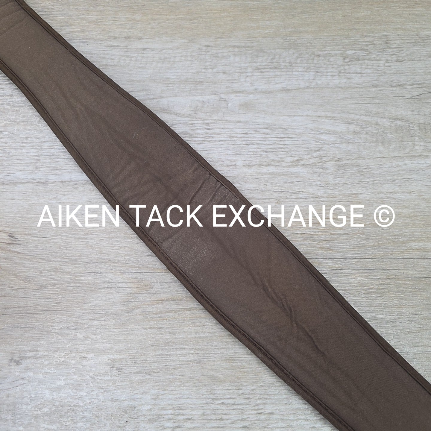 Shires Arma Memory Foam Double End Elastic Girth, Brown, 52"