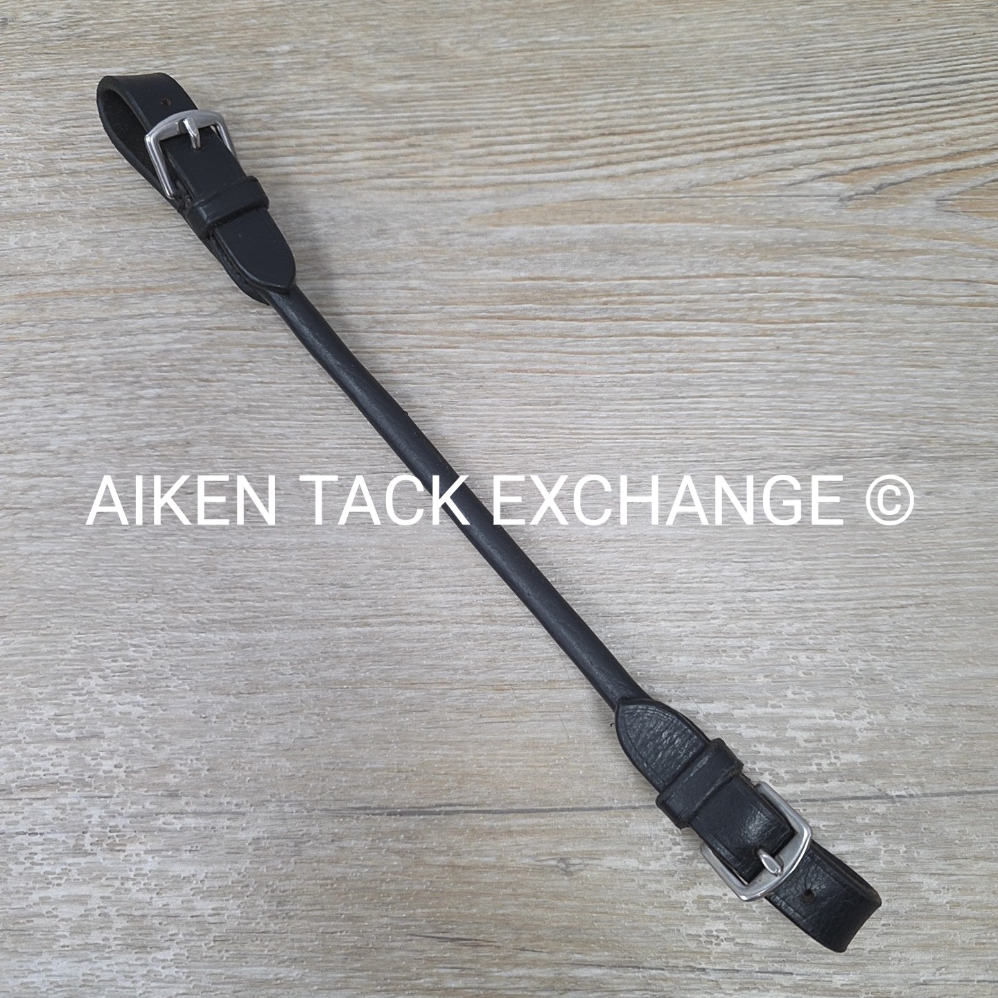 Rolled Leather Grab Strap