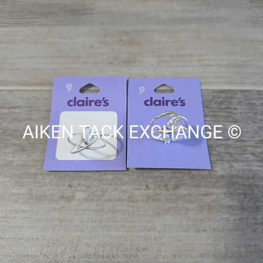 Claire's Rings (2) - Size 9