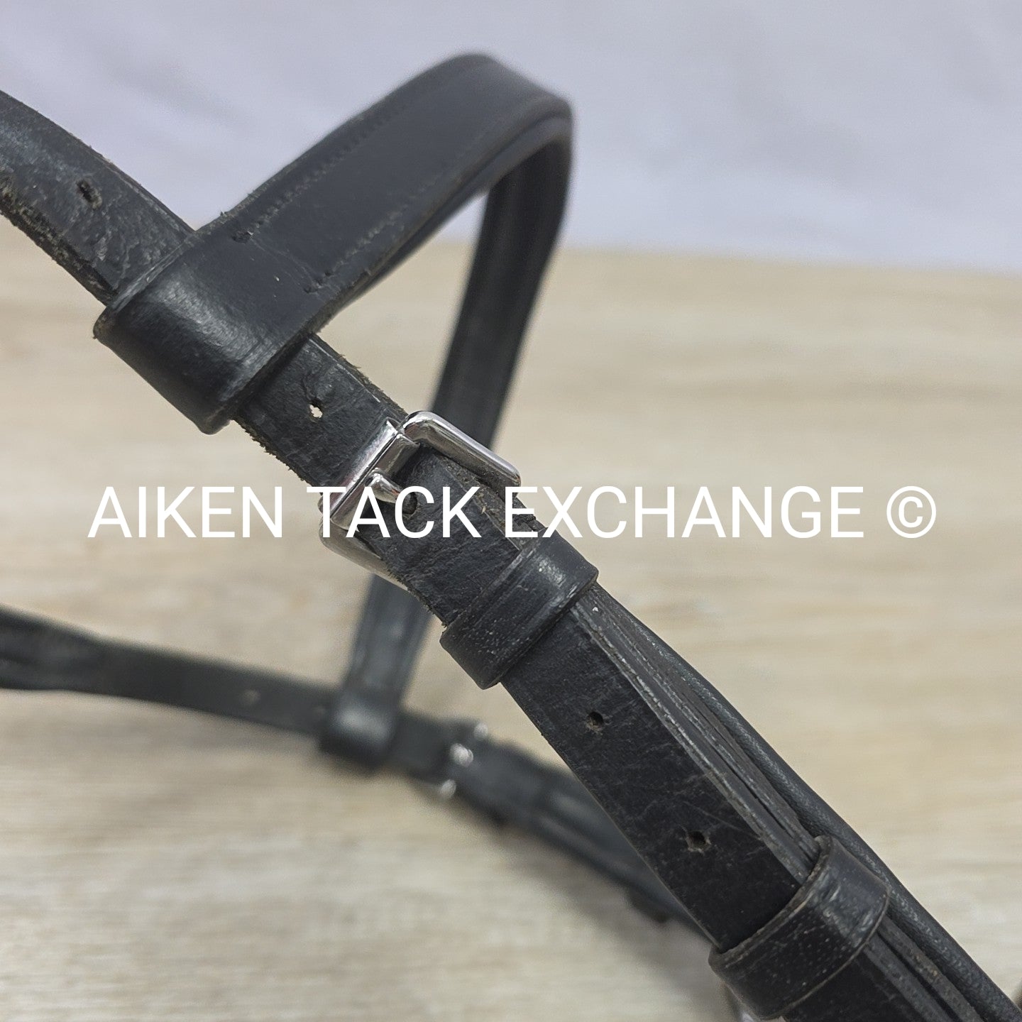 Horseware Micklem Anatomic Bridle with Nunn Finer Rubber Reins, Black, Size Full