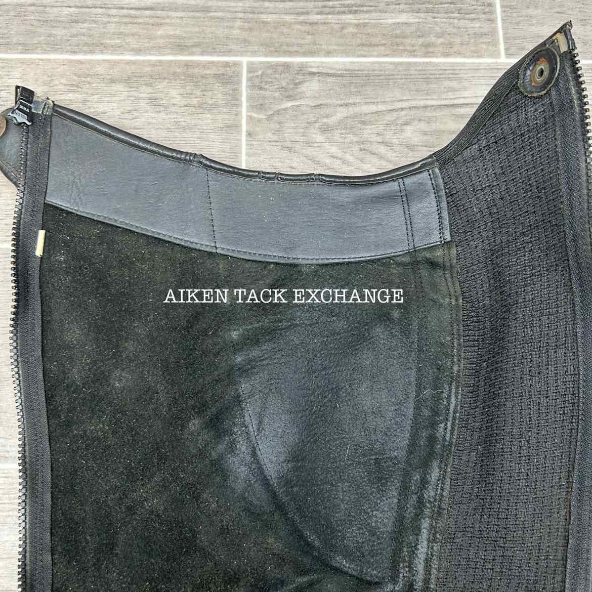 The Elite Leather Half Chaps, Size TL - S