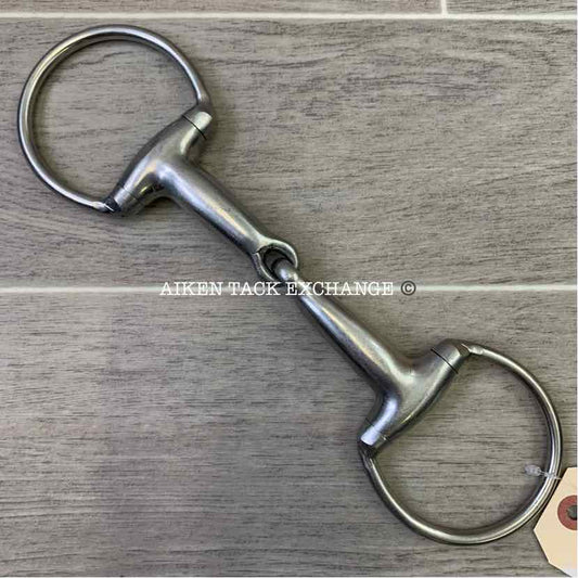 Herm Sprenger Hollow Single Joint Eggbutt Bit 5"
