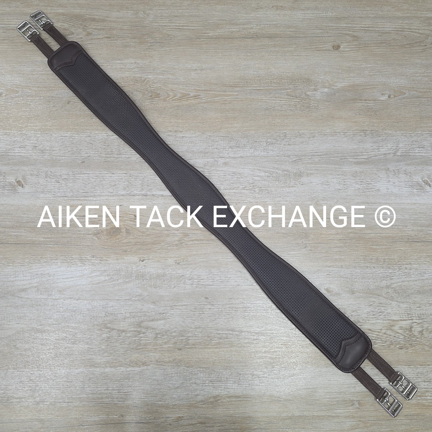 Wintec Chafeless Elastic English Girth, Brown, 52"