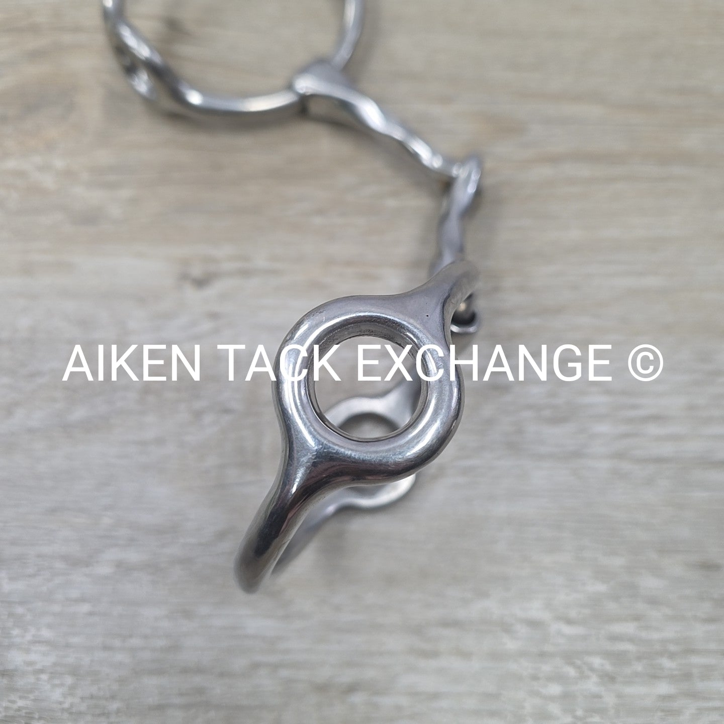 Single Joint Slow Twist Loose Ring Gag Bit 5"