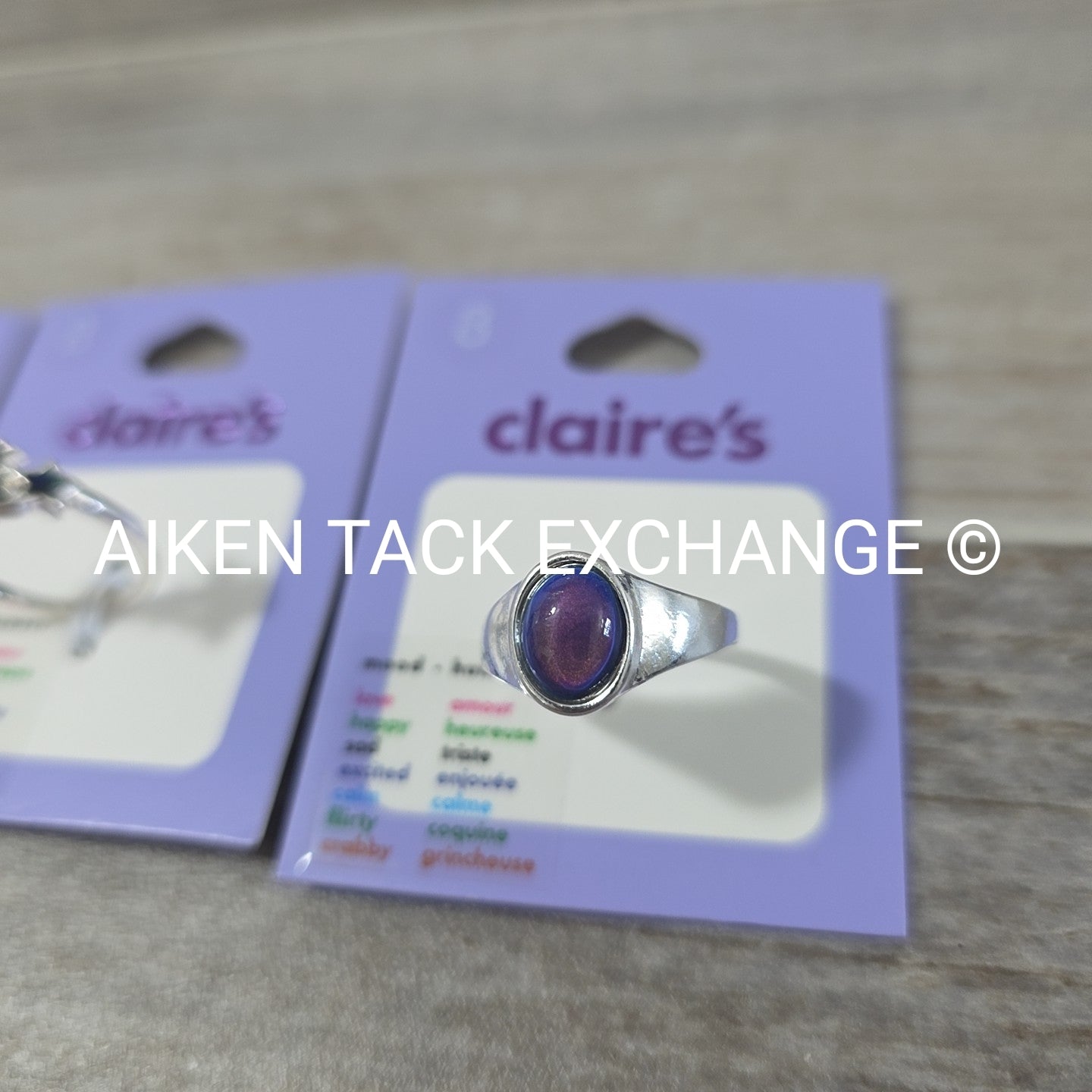 Claire's Mood Rings (3) - Size 8
