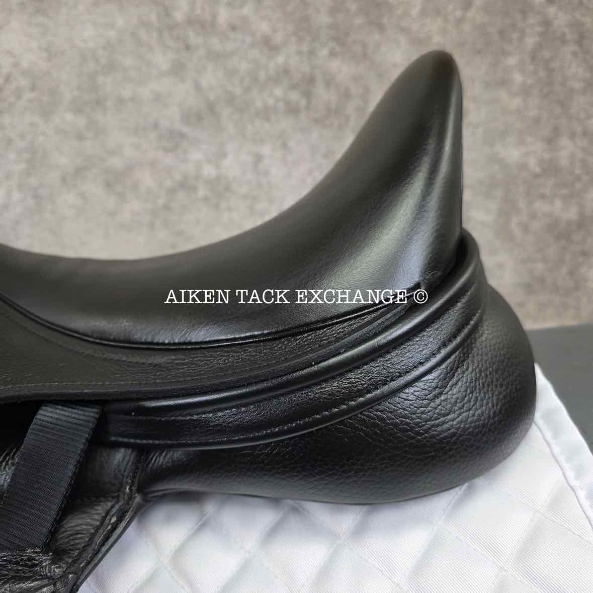 2023 Envy Motion Dressage Saddle, 17.5" Seat, Adjustable Tree, Wool Flocked Panels