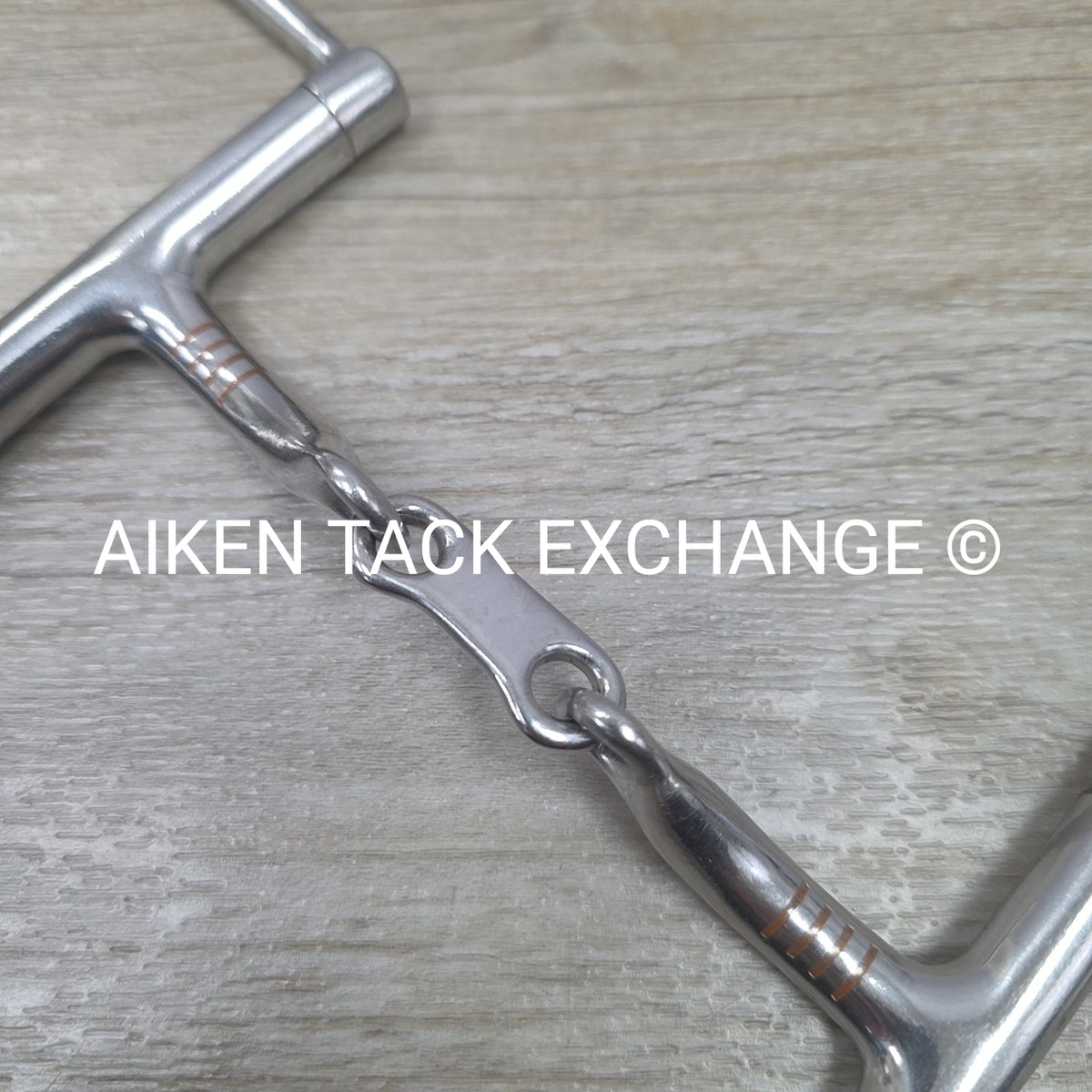 Myler Dee without Hooks and French Link Snaffle MB 10 5"