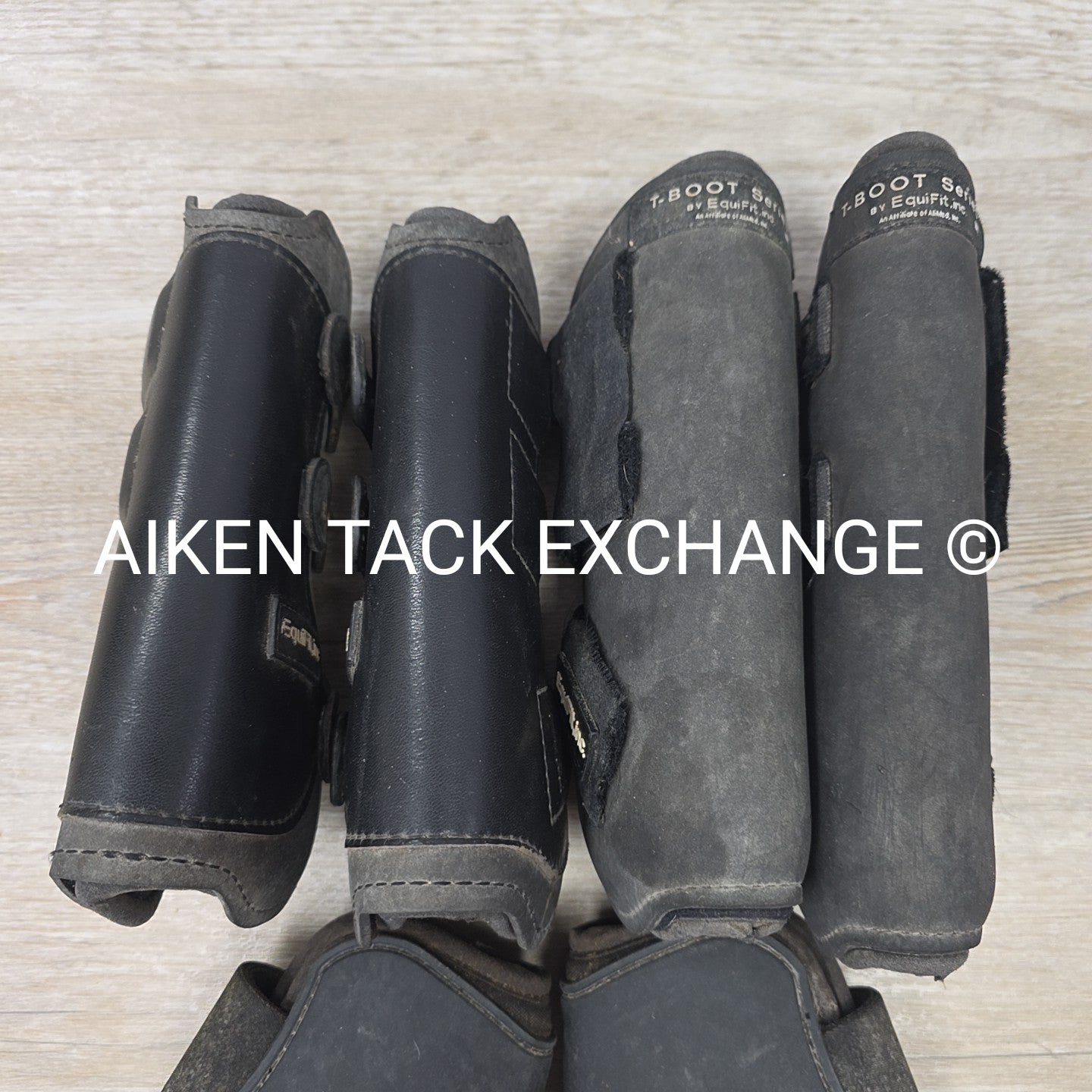 BARGAIN BUNDLE: EquiFit Open Front Boots, 2 Pair, & Hind Fetlock Boots, 1 Pair,