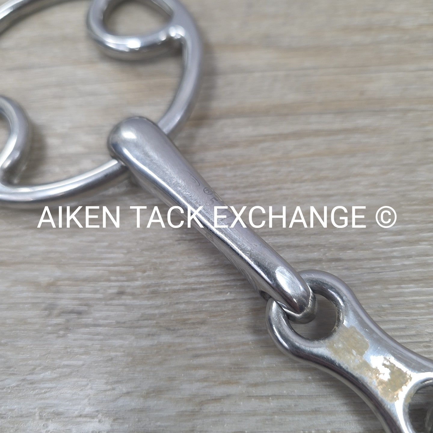 Korsteel French Link Beval Loop Gag Bit 5.5"