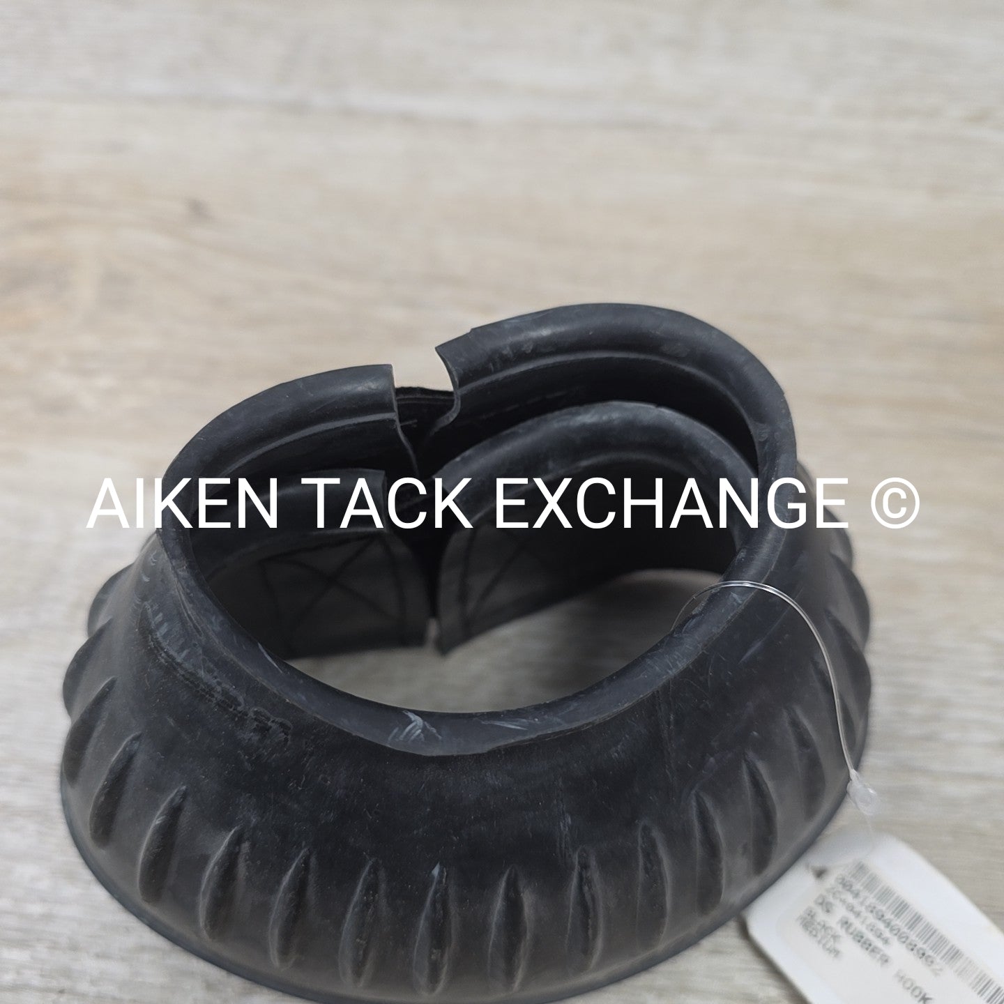 Dover Saddlery Rubber Velcro Bell Boots, Size Medium