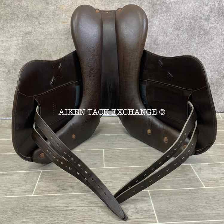 2012 Southern Stars Monoflap Dressage Saddle, 18" Seat, Wide Tree, Wool Flocked Panels