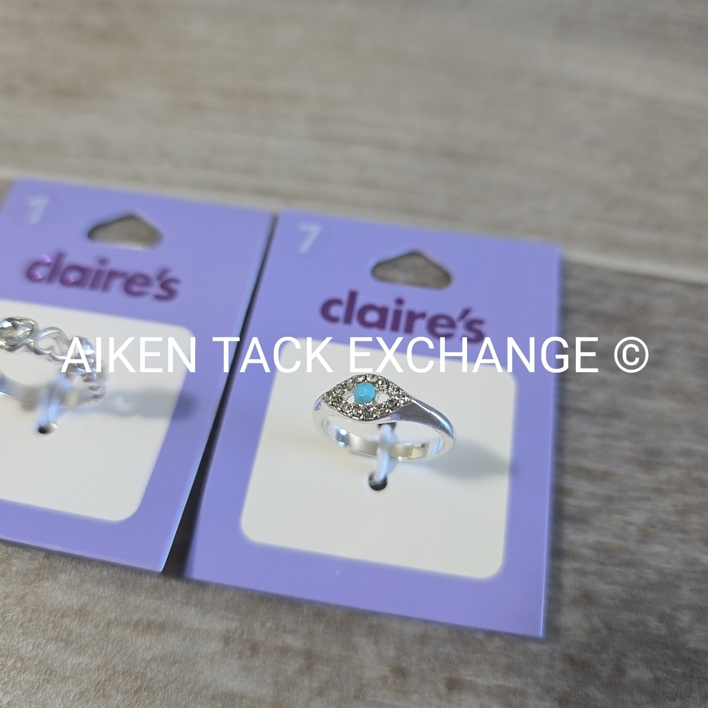 Claire's Rings (2) - Size 7