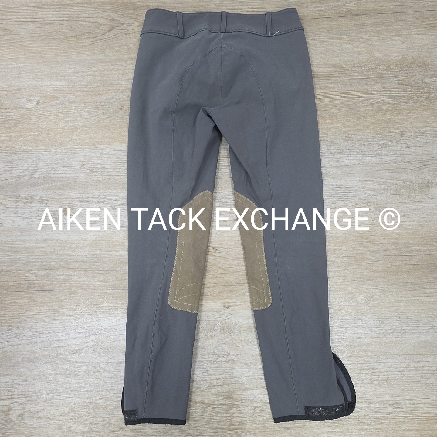 Tailored Sportsman Front Zip Trophy Hunter Knee Patch Breeches, Size 14