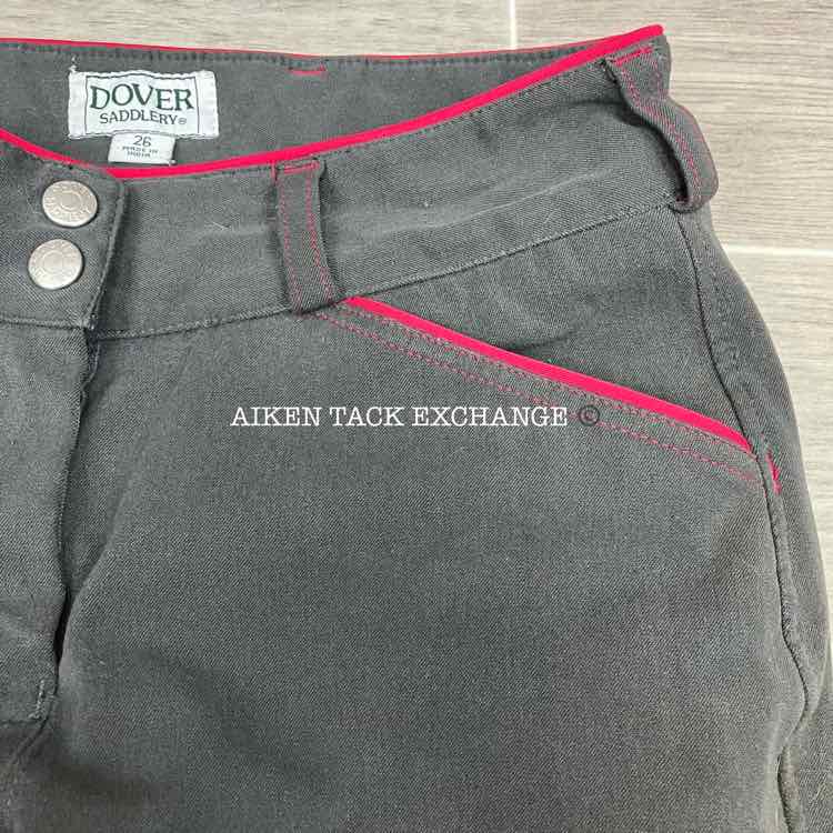 Dover Saddlery Knee Patch Breeches, Size 26