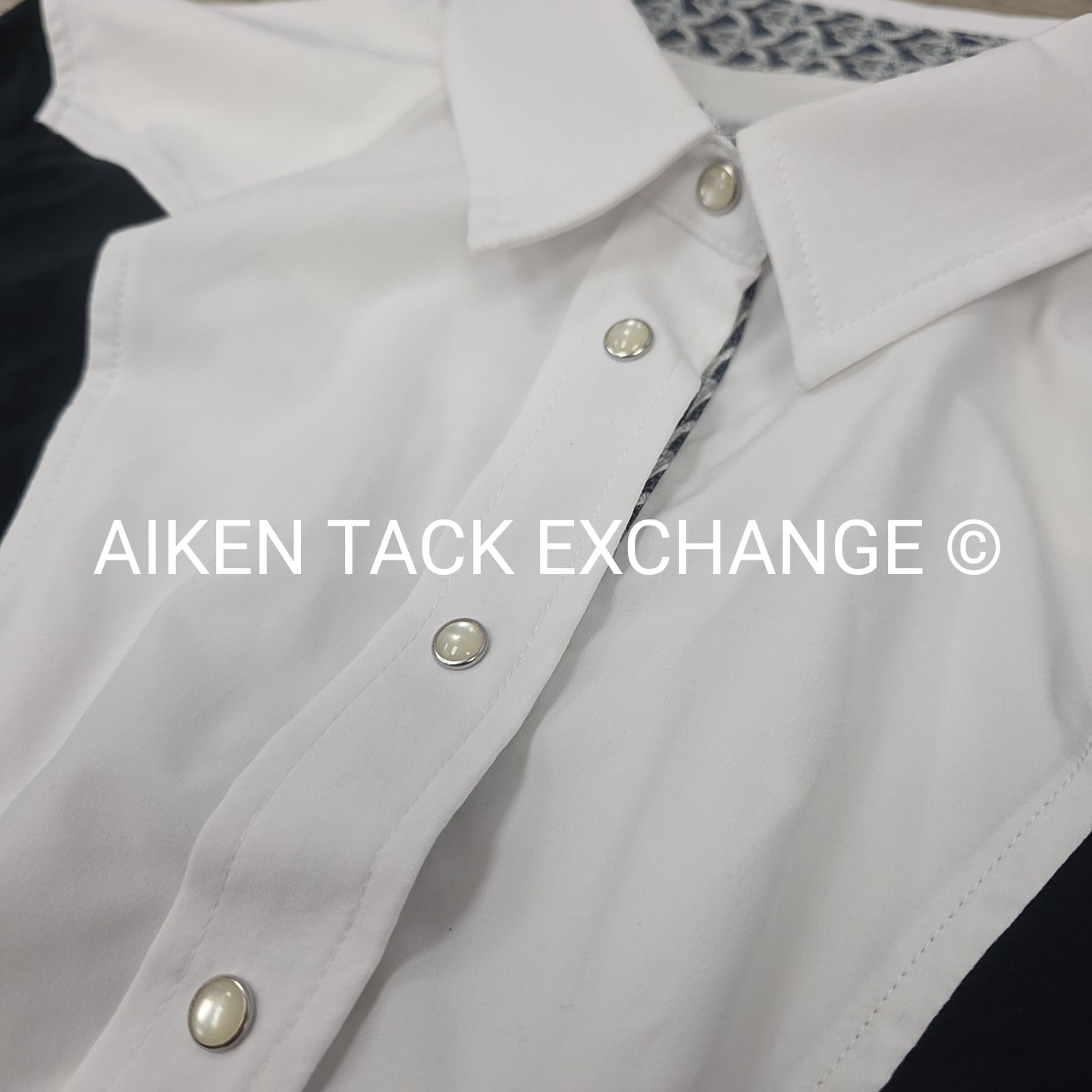 Chestnut Bay SkyCool Liberty Long Sleeve Show Shirt, Size X-Large