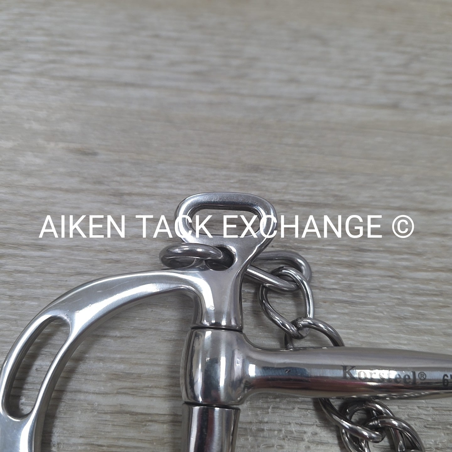 Korsteel Mullen Mouth Single Joint Kimberwick Bit 6"