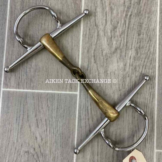 Herm Sprenger Single Joint Full Cheek Gag Bit 5.75"