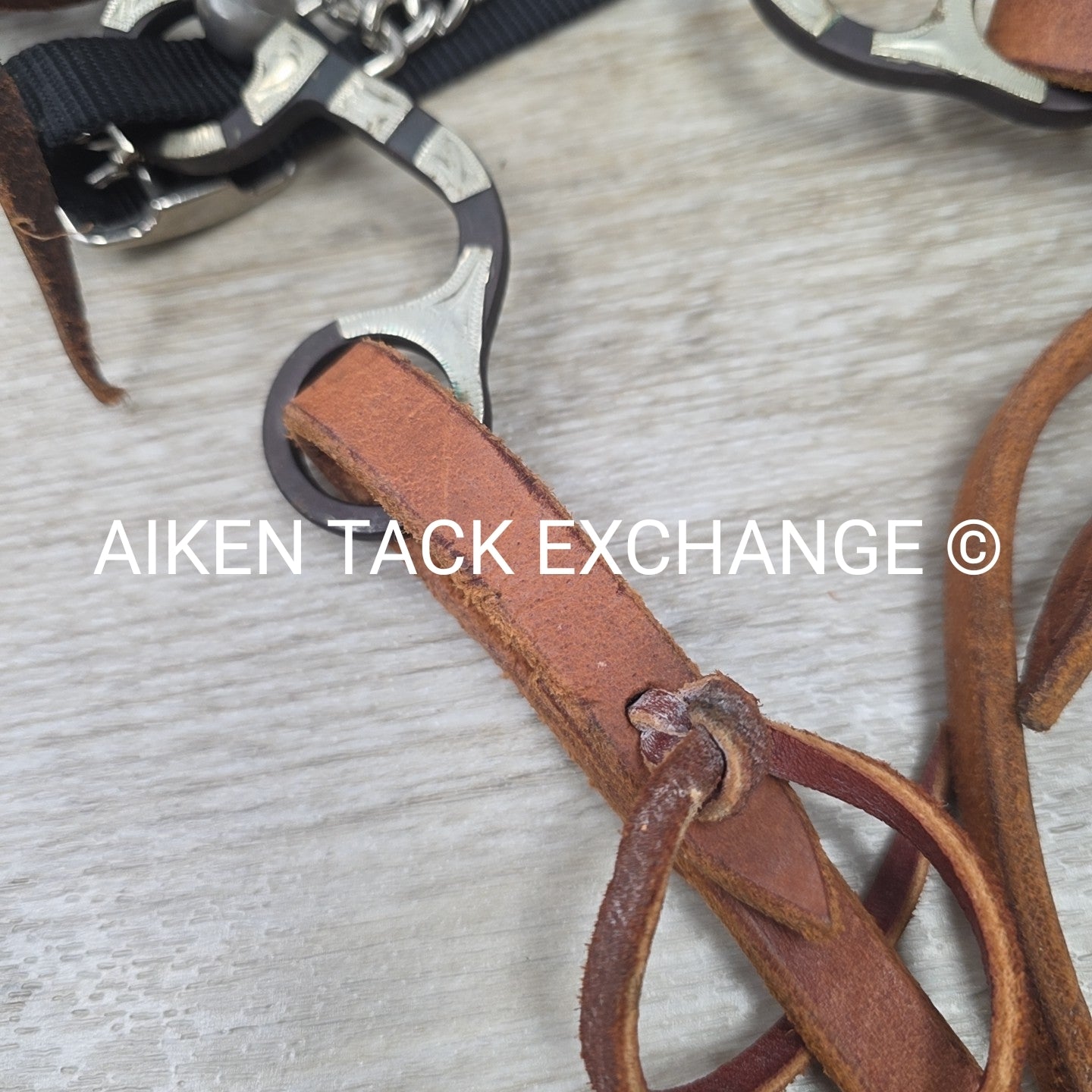 Weaver Leather Bridle with 5" Bit & Gene Lemmons Split Reins