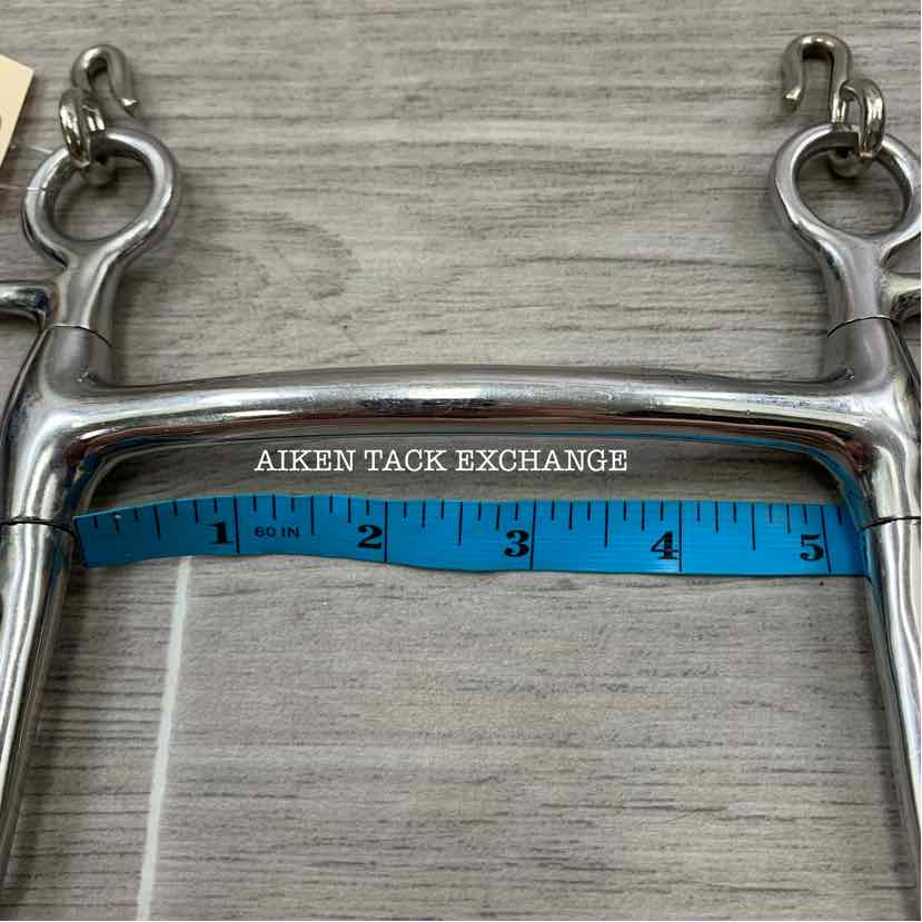 Mullen Mouth Pelham Bit 5" (No Curb Chain)