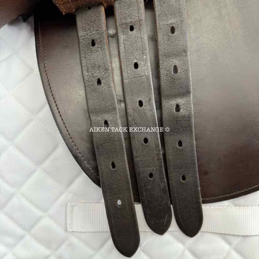 **SOLD** Beval The Natural Close Contact Jump Saddle, 17" Seat, Medium Tree, Foam Panels