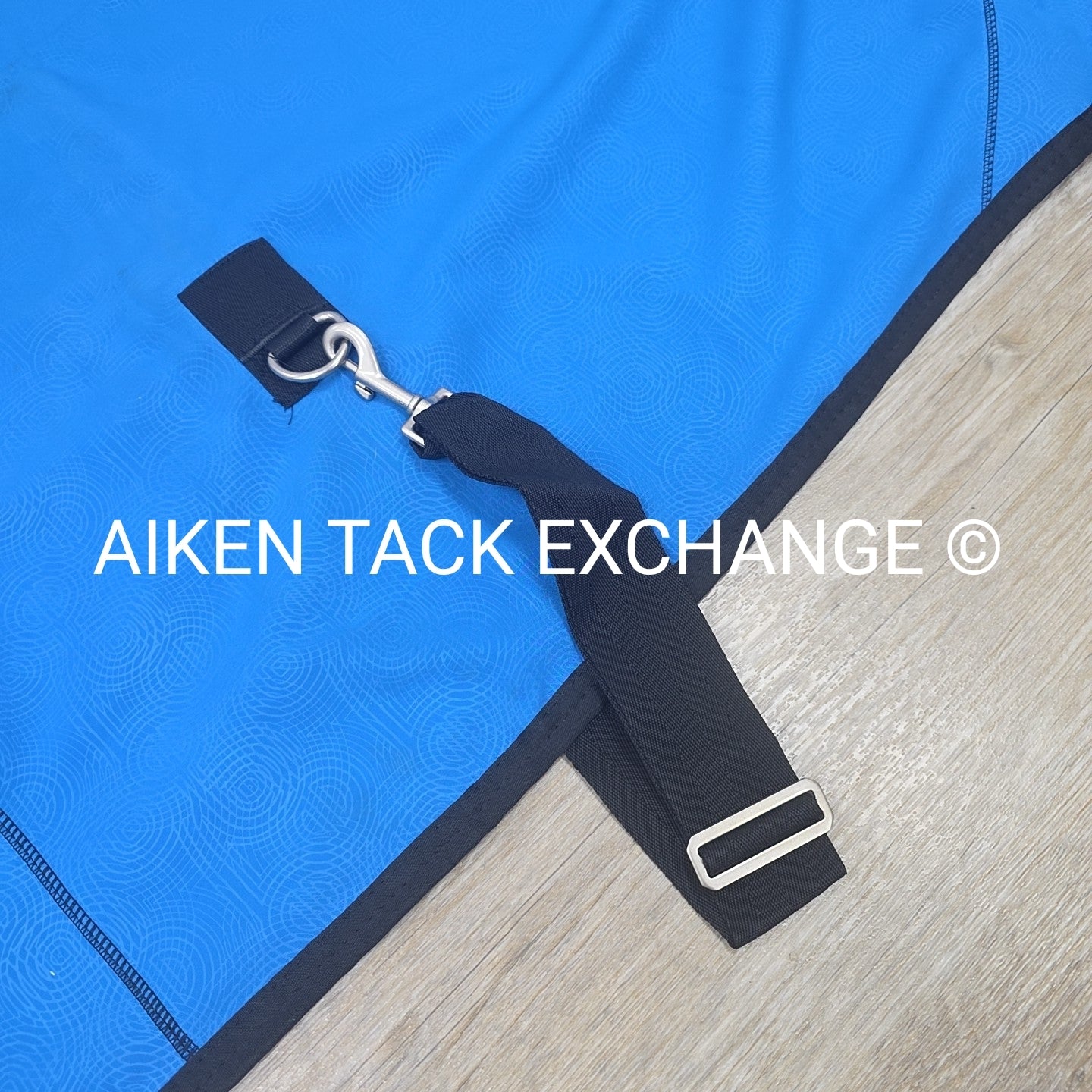Fenwick Equestrian Softshell Therapeutic Bamboo Blanket, Blue, Size 74"