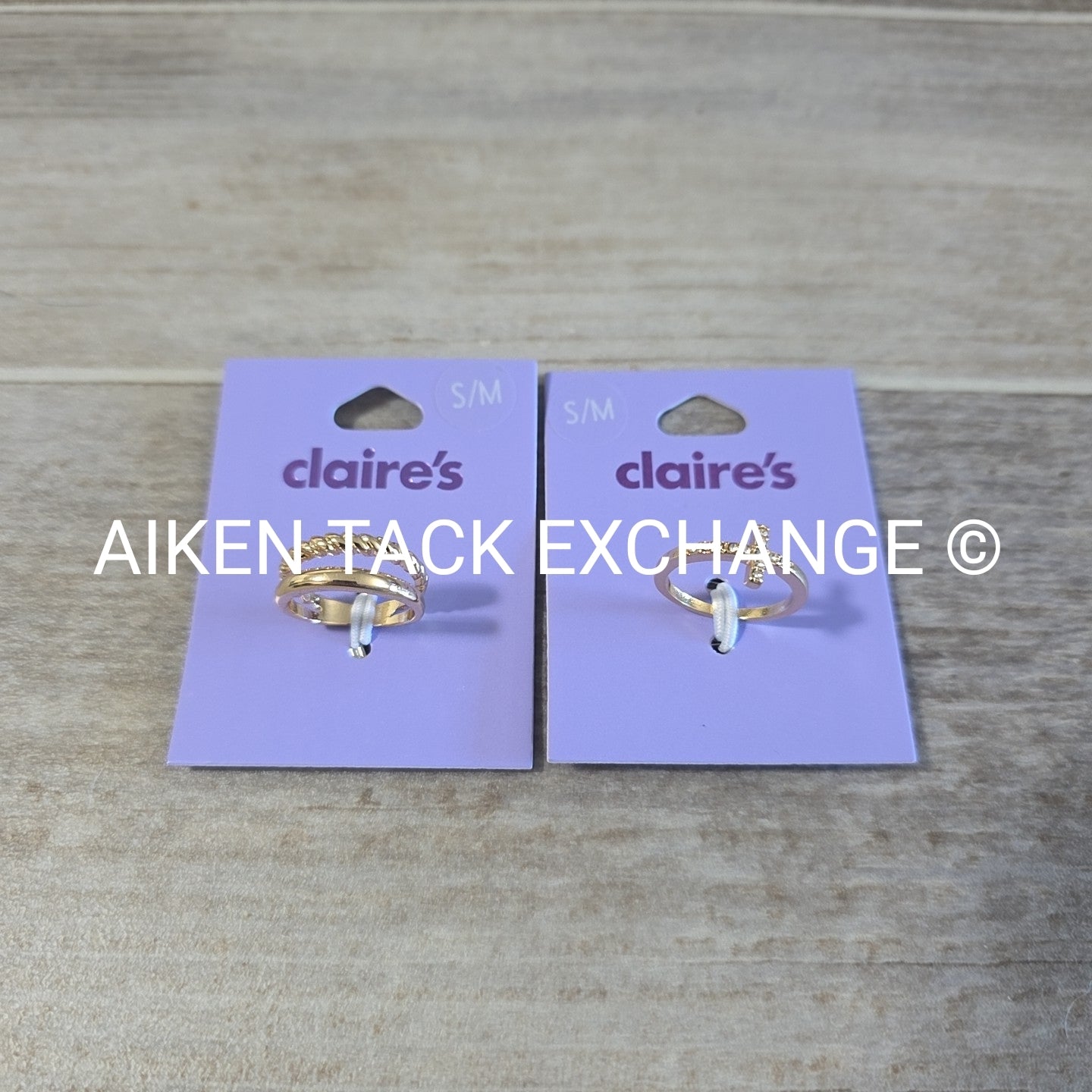 Claire's Rings (2) - Size S/M