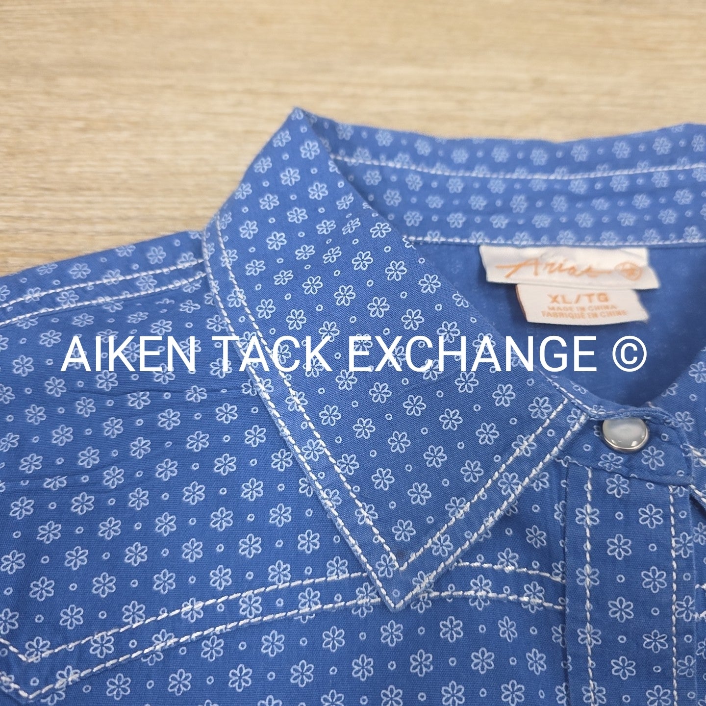 Ariat Pearl Snap Long Sleeve Shirt, Size X-Large