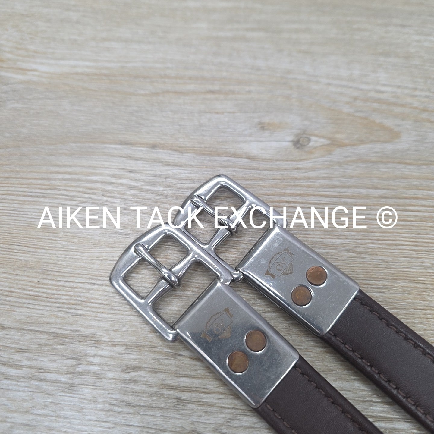 Ovation Covered Stirrup Leathers with Clasp End 54"