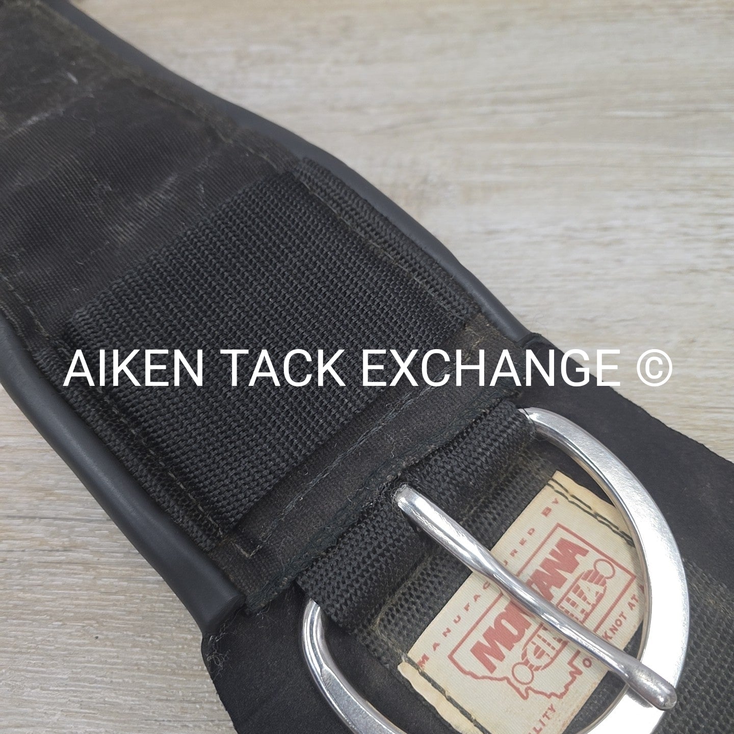 Montana Cincha Western Cinch, Black, 32"