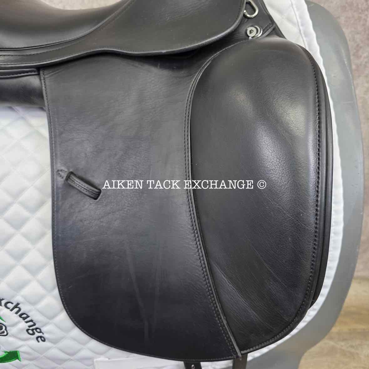 2021 Prestige X-D2 K Zero Dressage Saddle, 18" Seat, Medium Tree, Wool Flocked Panels