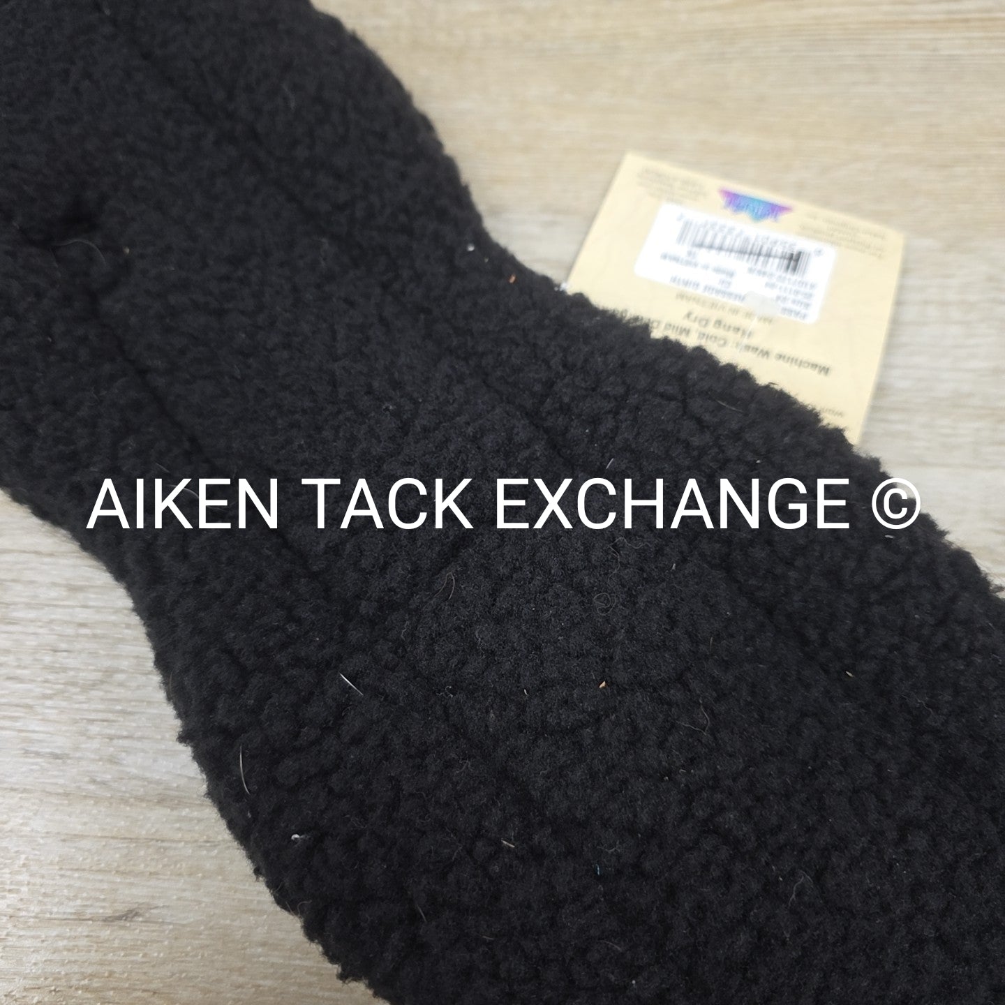 Toklat Contour Synthetic Fleece Dressage Girth, Black, 24"