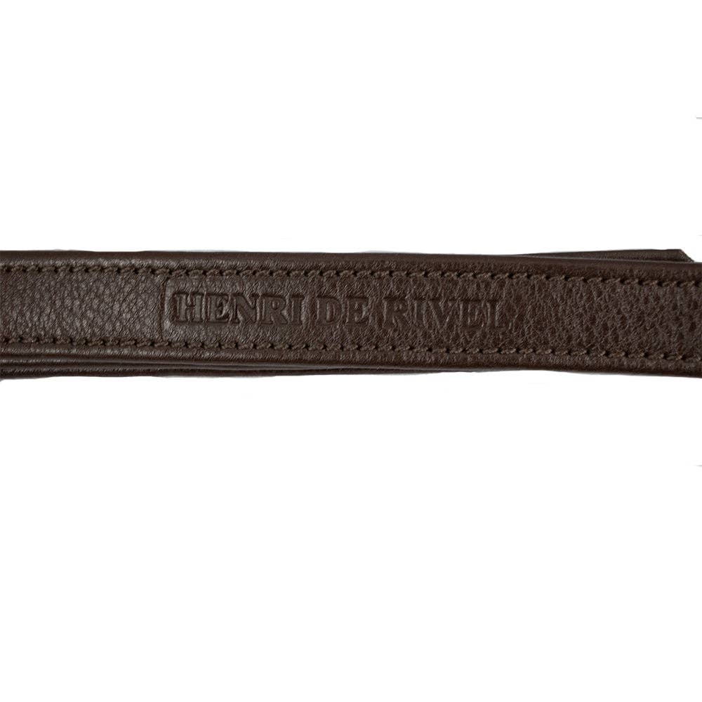 Henri de Rivel Leadline Triple Covered Stirrup Leather: Australian Nut / 36