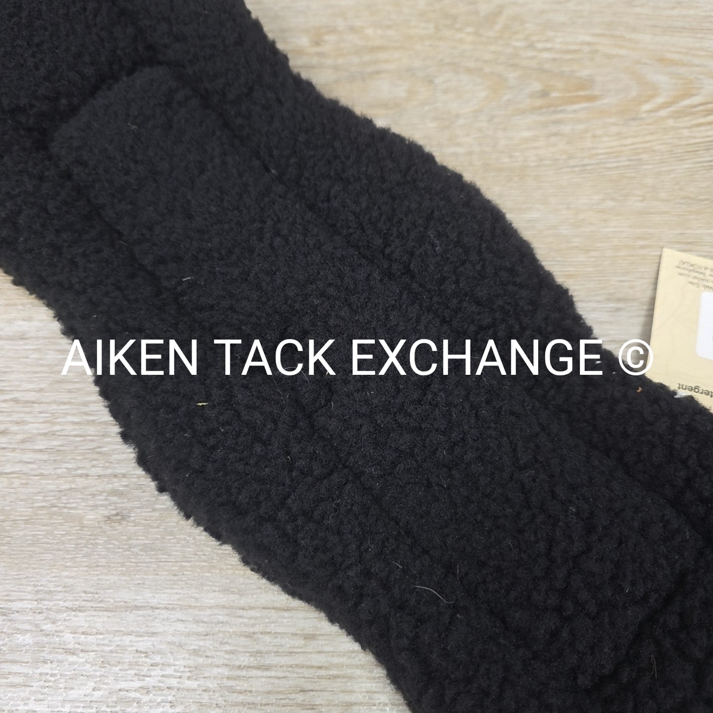 Toklat Contour Synthetic Fleece Dressage Girth, Black, 24"