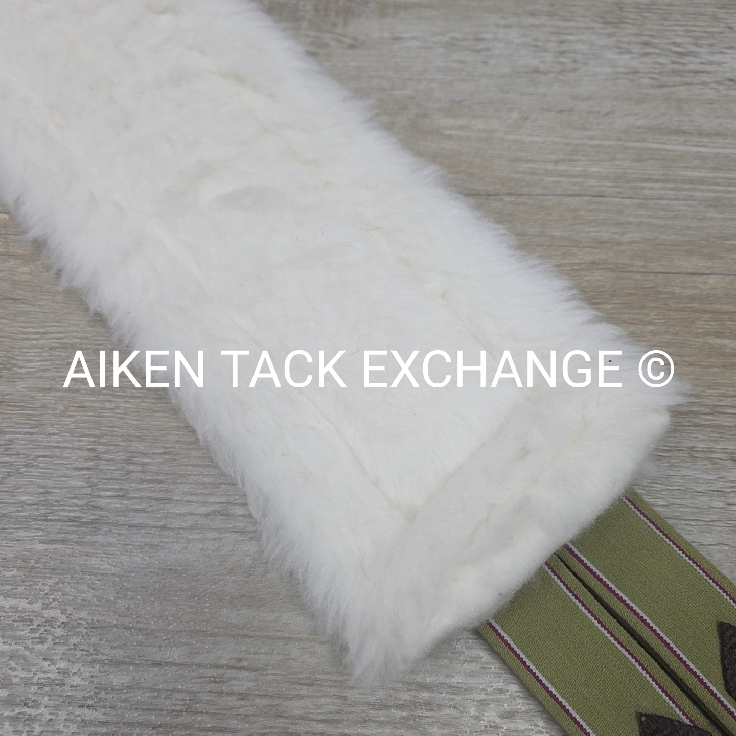 Fleece Girth with Double End Elastic, Brown, 44"