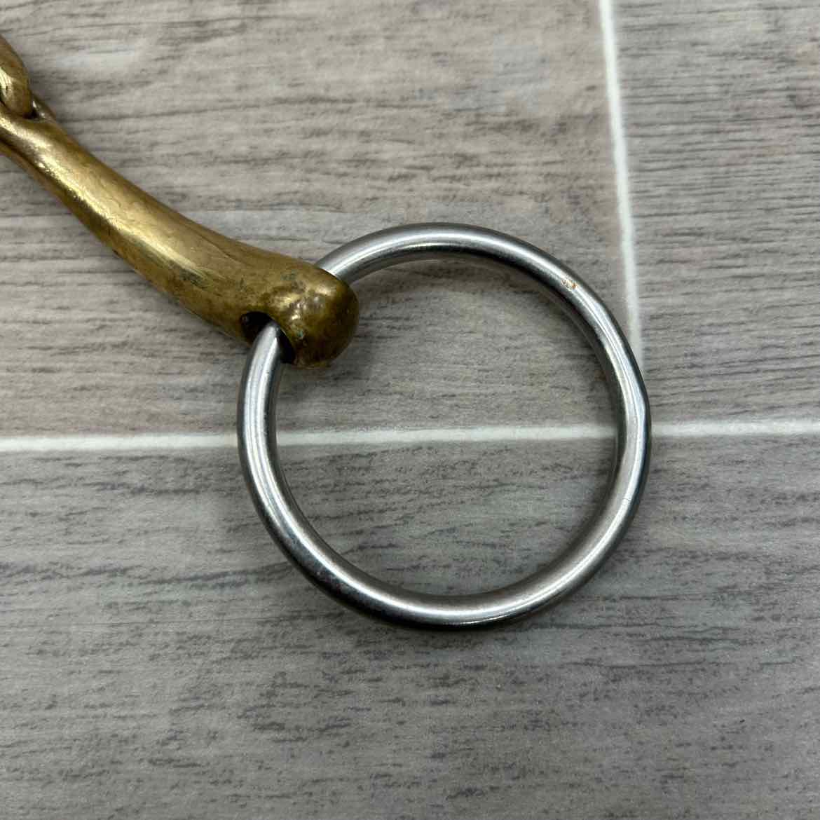 Herm Sprenger Dynamic RS KK Ultra Aurigan Double Joint Loose Ring Bradoon Bit 6"