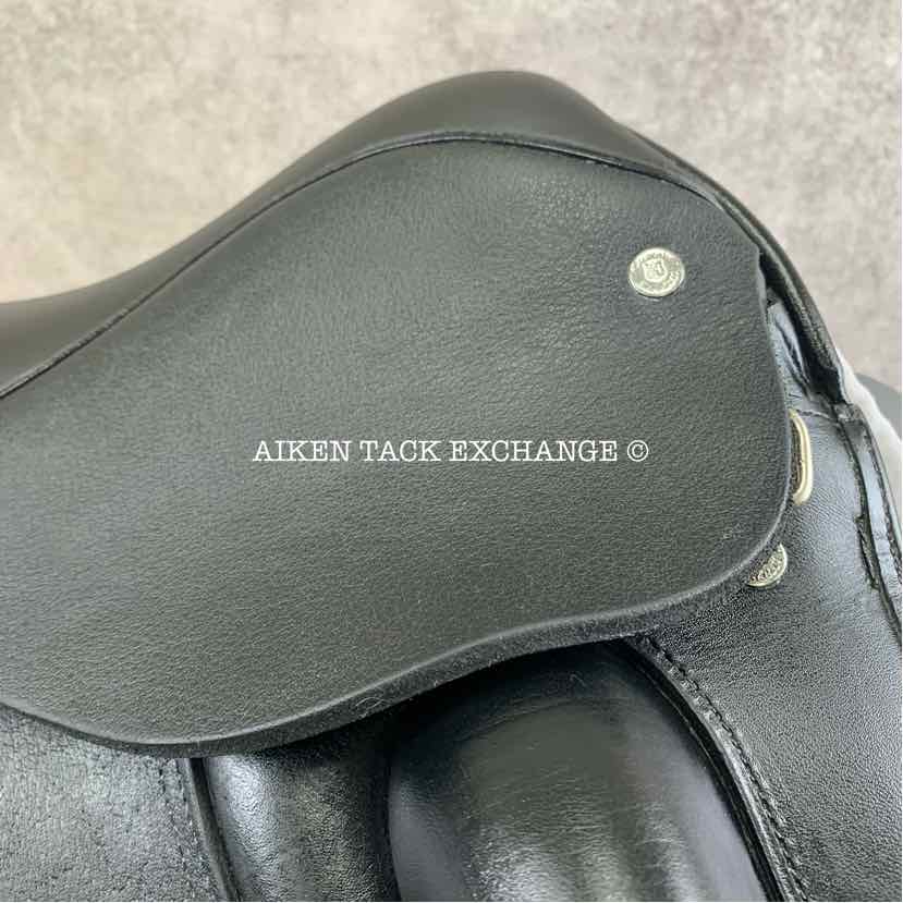 2016 Custom Saddlery Wolfgang Solo Dressage Saddle, 18.5” Seat, Adjustable Tree, Wool Flocked Panels, Buffalo Leather