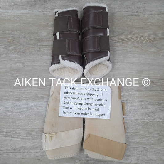BARGAIN BUNDLE: Professional's Choice SMB II Sport Boots & Dover Saddlery Brushi